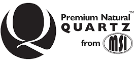 Premium natural quartz logo