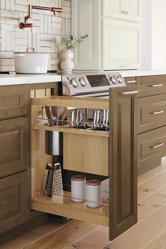 Base+Utensil+Pull-out+with+Knife+Block+Diamond+Distinction+Premium+Accessories