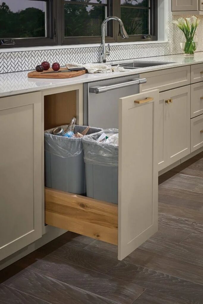 Double+Trash+Can+Pull-out+Diamond+Distinction+Premium+Accessories