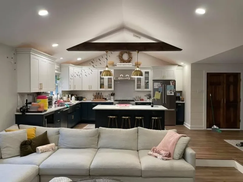 Dining room To Kitchen After
