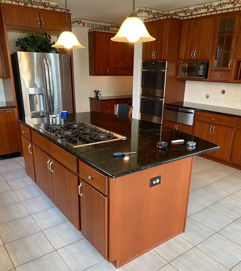 Appliance Re Arrange Before
