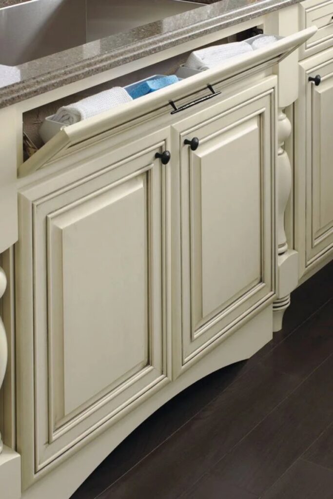 Sink+Base+with+Tilt-out+on+5-Piece+Drawer+Front+Diamond+Distinction+Premium+Accessories
