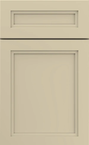 Cream colored cabinet door